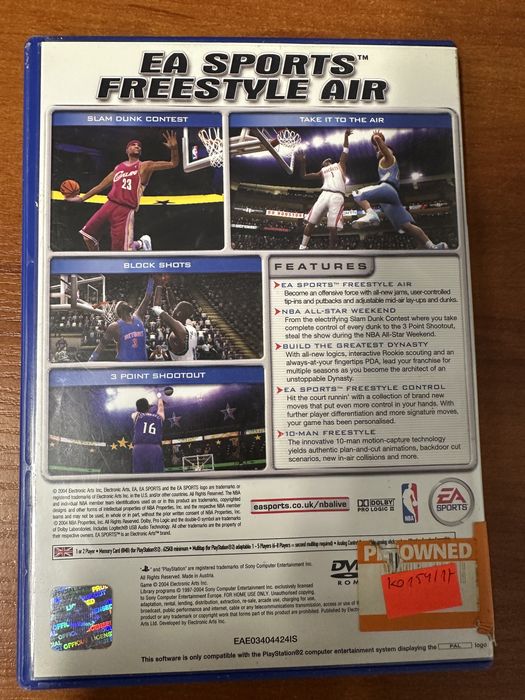 NBA Live 2005 Playstation 2
