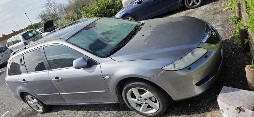 Mazda 6 2.0d sw 2003 nacional só para pecas motor avariado