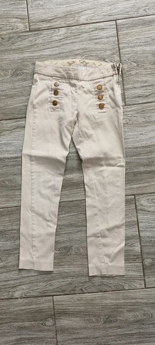 Zara r128 spodnie dla dziewczynki