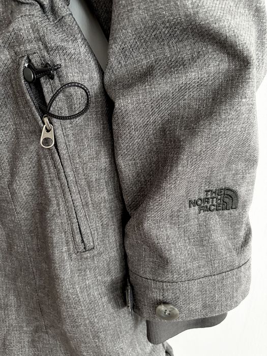 The North Face płaszcz damski PrimaLoft L szary melanż – stan idealny