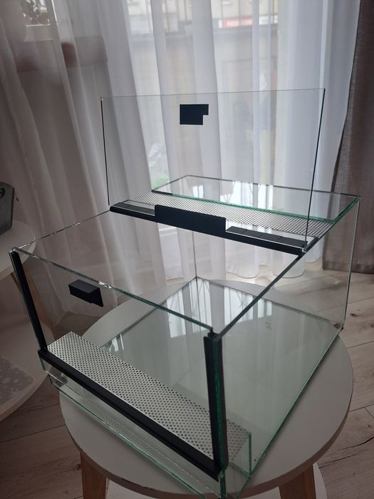 terrarium z gilotyną i górnym otwieraniem