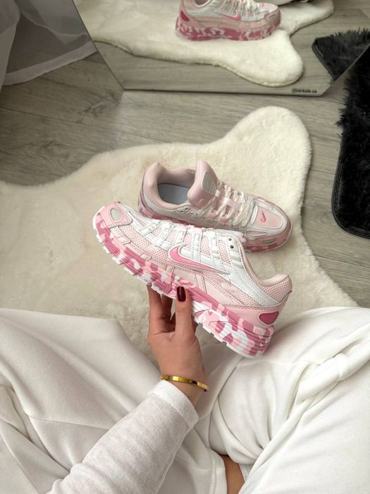 Жіночі кросівки Nike P-6000 Custom Pink 36-41 найк П6000
