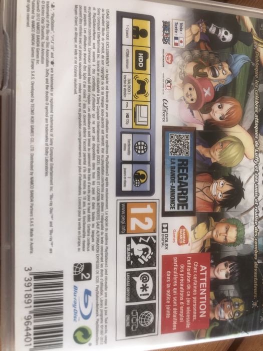 Jogo PS3 PlayStation Pirate warriors