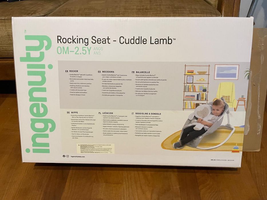 Leżaczek bujaczek ComfortRecline