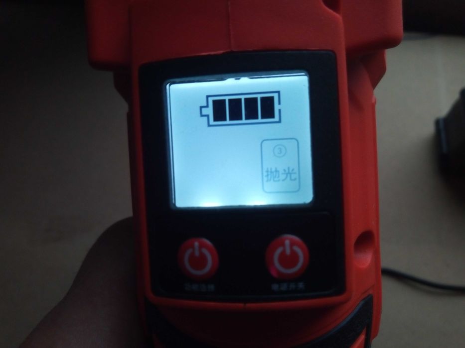 Акумуляторна кутова шліфмашина HPENGJ