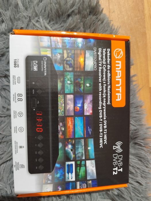 Dekoder DVB-T2 sprawny