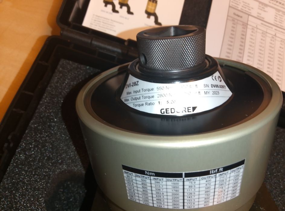 Gedore wzmacniacz momentu obrotowego DVI Z 2800Nm