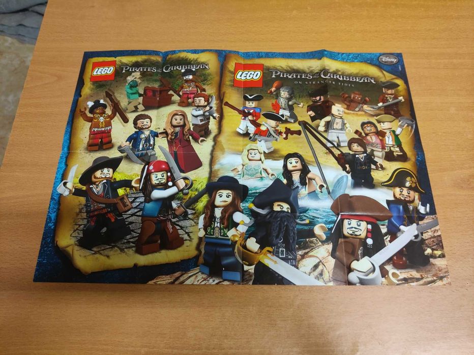 Posters Lego Piratas das Caraibas
