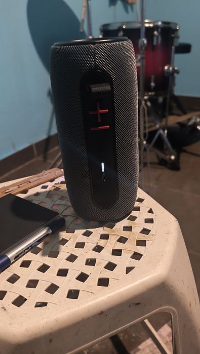 Coluna 360* com luzes