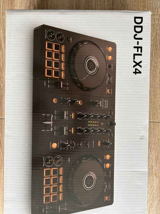 Pioneer DJ DJコントローラー DDJ-FLX4 DDJ-FLX4 - マルチアプリ対応2ch DJコントローラー (Black)