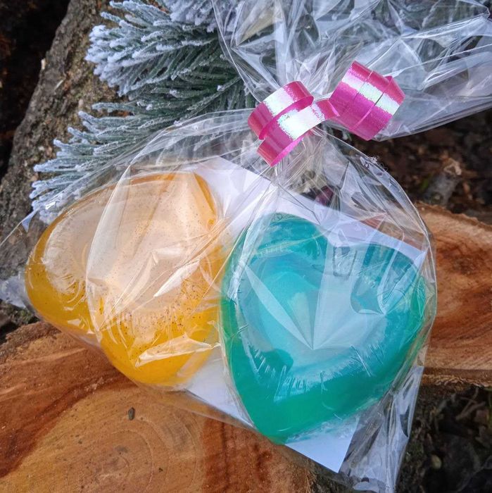 Подарунковий набір Сердечка мило подарунок на день Святого Валентина