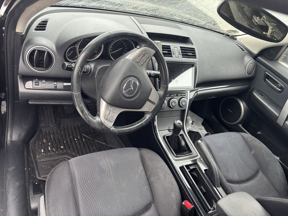 Mazda 6 GH Konsola Pulpit Kokpit Deska Rozdzielcza Poduszki Pasy