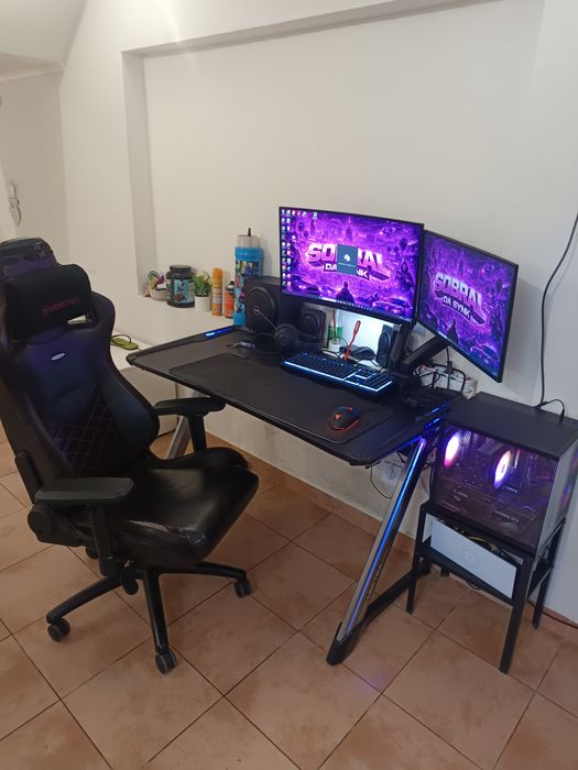 Setup Gamer Completo – Performance de Elite e Estética RGB