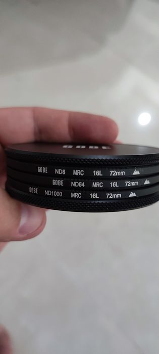 Filtro gobe kit Nd8 Nd64 Nd1000