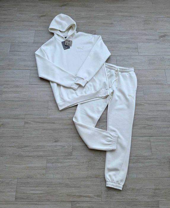 США Теплі жіночі спортивні костюми Puma Elevated Оригінал! Фліс! XS-XL