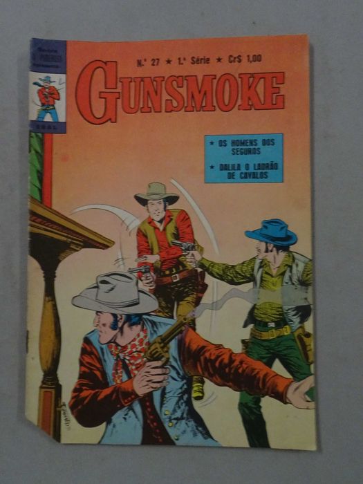 Livro EBAL - O Poderoso - Gunsmoke nº 27 (1ª série)