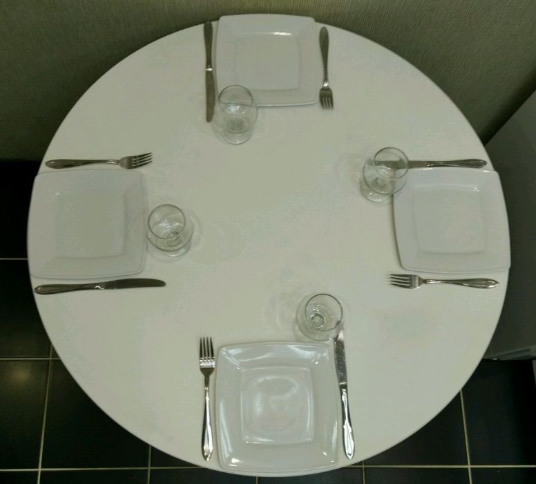 Стіл Кухонний Розкладний Дерев'яний Білий Обідній стол белый