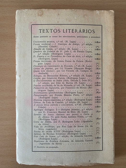 Livro "Poetas do Século XVIII: Árcades e Pré-Românticos"