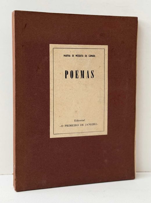 1952, Martha de Mesquita da Câmara, Poemas. (C/ caixa).