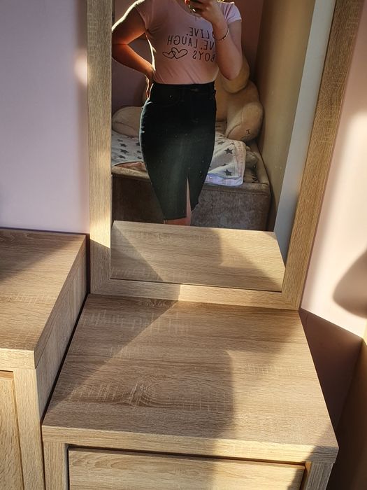 Spódnica długa jeansowa