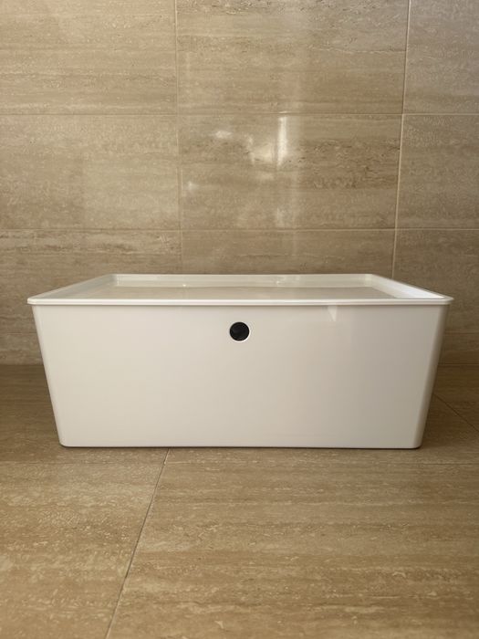 6 Caixas com tampa Kuggis IKEA