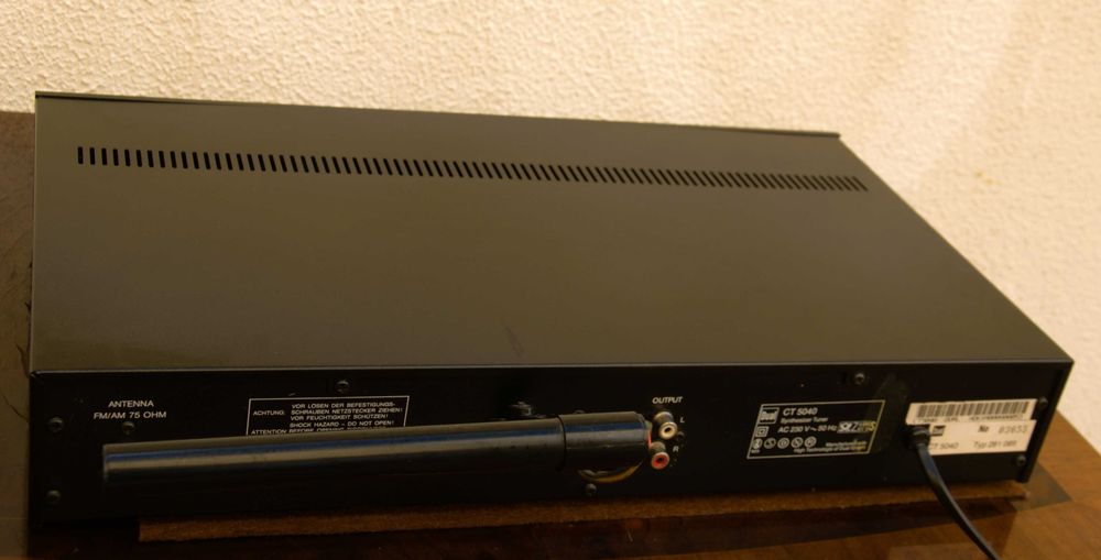 Sintonizador - DUAL CT-5040 Audiophile Concept Tuner