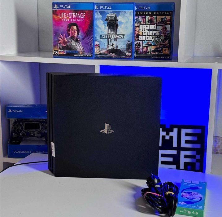 Консоль Sony PlayStation 4 Pro CUH-70-71xx Приставка PS4 Б/У