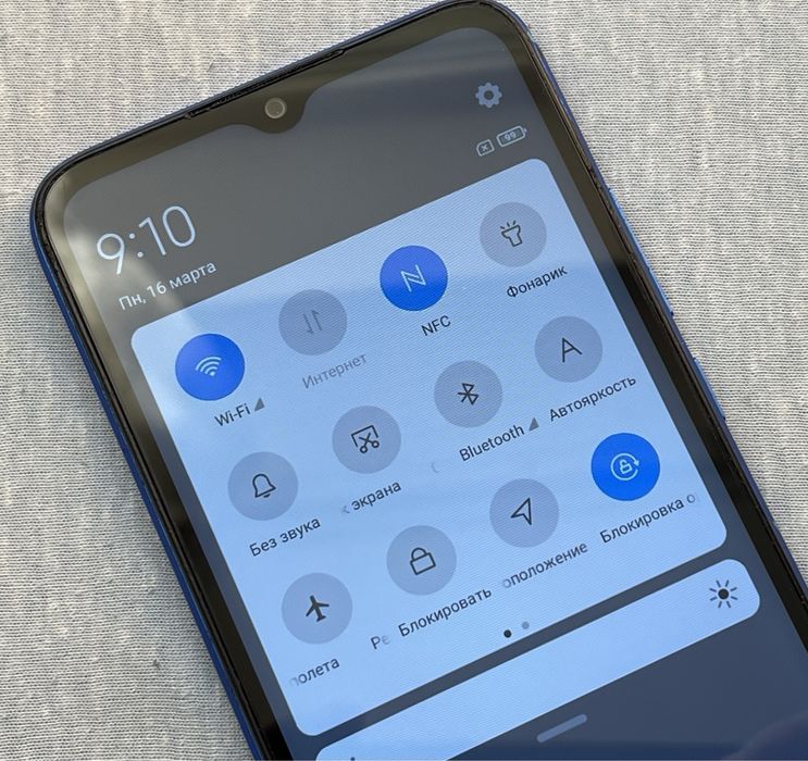 Redmi 9c, 2/32, android 10, NFC