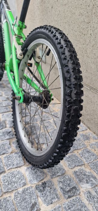 Bicicleta Infantil JL-WENTI Hacker (Verde e Preta)