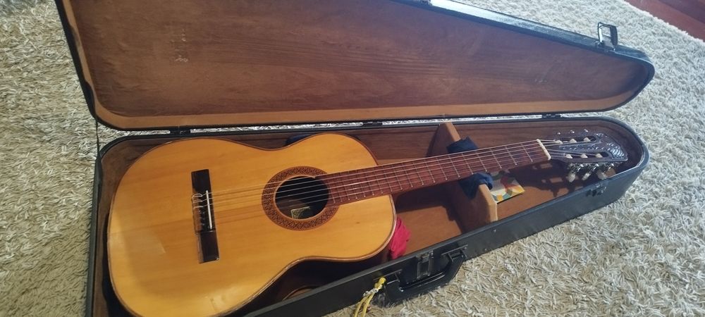 Hardcase  guitarra  clássica vintage