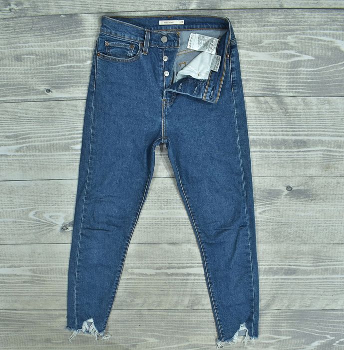 Levis Wedgie Skinny Spodnie Damskie Jeansy W27