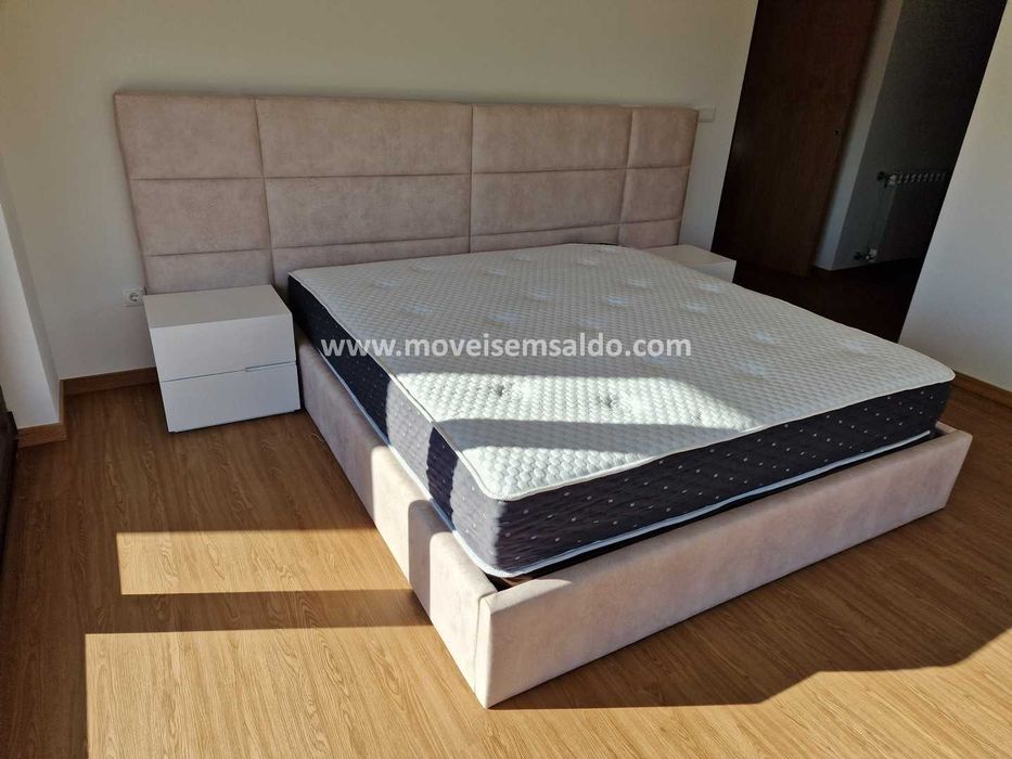 Cama de Casal - Ref.ª Aris - Entrega Imediata 48H