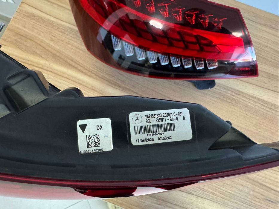 Фонари задние Mercedes E-clas W213 рест Европа A2139065209 A2139065109