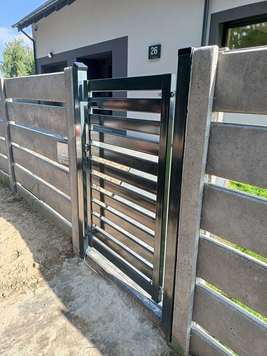 Ogrodzenia panelowe 2d 3d palisady grzebieniowe sztachetowe