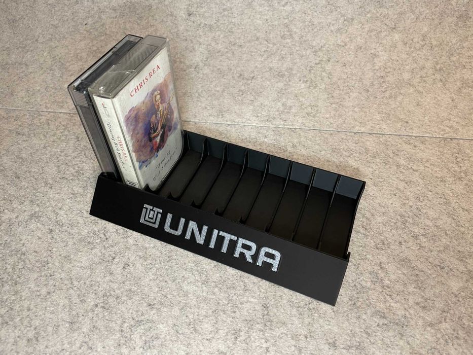 Stojak podstawka na kasety magnetofonowe Unitra