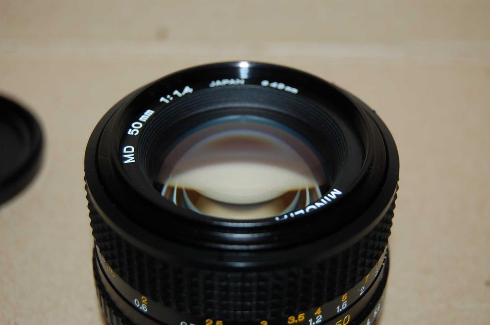 Об'єктив Minolta MD 50mm F1.4