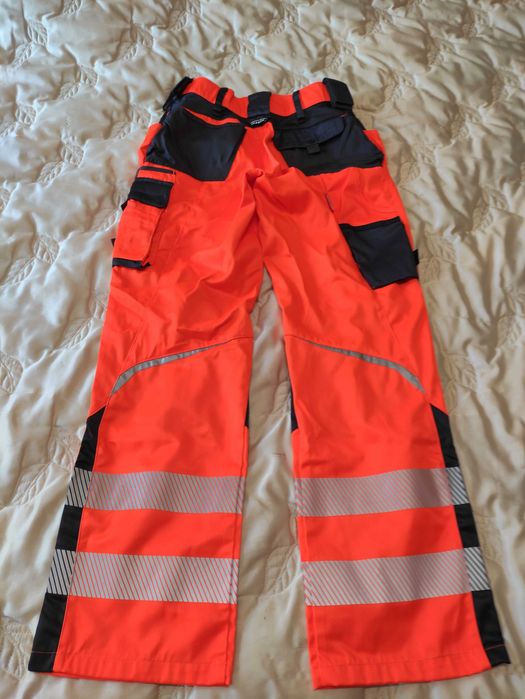 Spodnie robocze odblaskowe drogowe Engelbert Strauss Motion r. 50 nowe