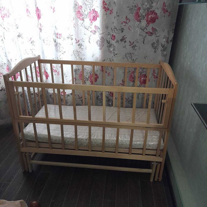 Продам Кроватка детская 3в1 TRANSFORMER 125х92х66 см с маятником