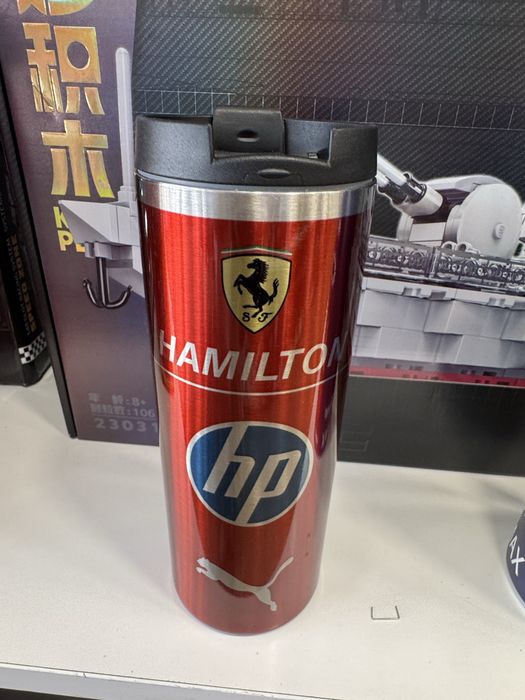 F1 copo termico de aco inoxidável Louis Hamilton 44