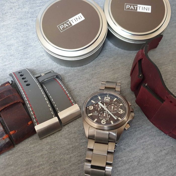 Citizen GMT Radio Controlled Titanium Diver Nurek Pilot Alpina Ball