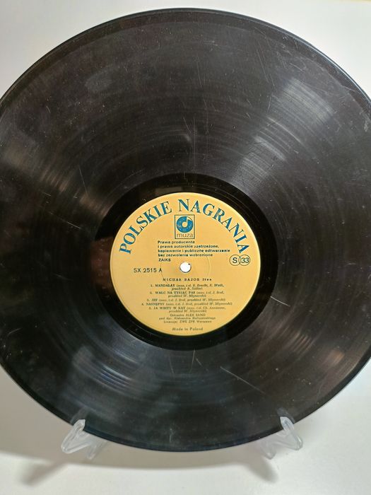 Siedem winyli bez opakowań