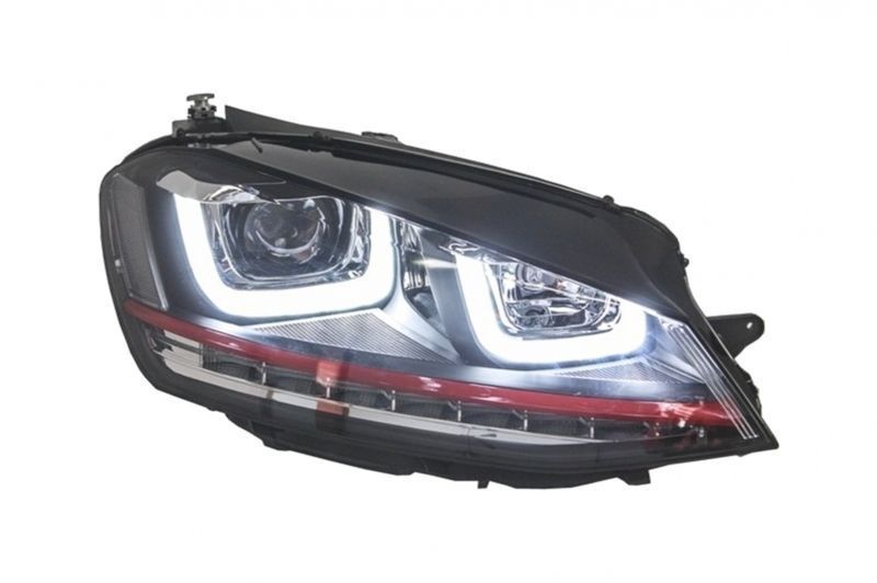 Faróis VW Golf 7 (2013 a 2017) Look GTI