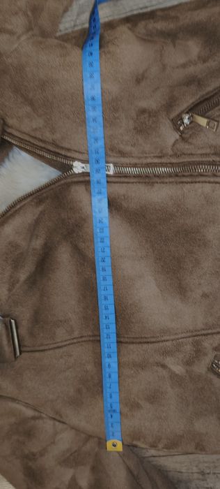 Kurtka Pilotka z Kożuszkiem River Island | Rozmiar S (36 / UK 8) | Stan Idealny!