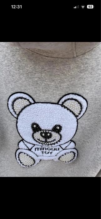 Bluza Minouu toy mis szara