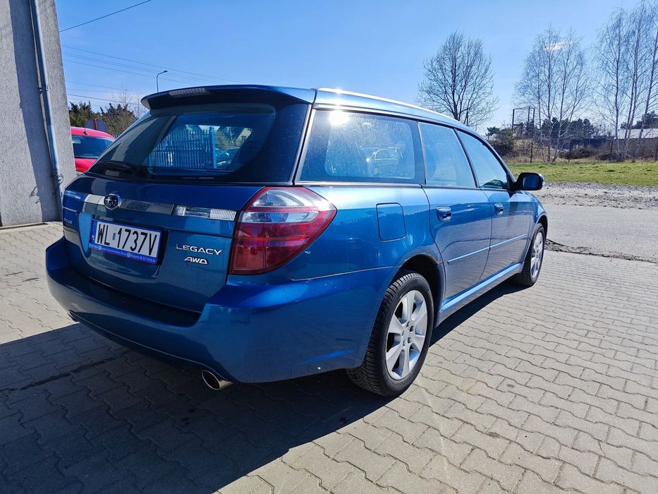 Subaru Legacy kombi 2,0 benzyna 125KM 2008r 172 tys km manual 4x4 bezwypadkowy