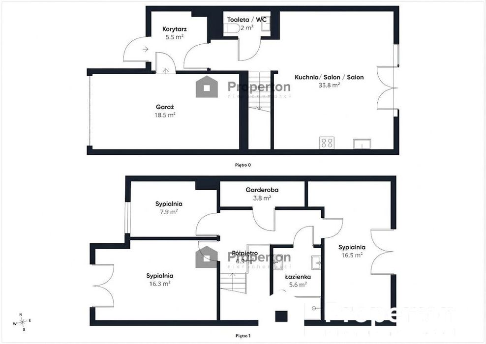 Dom w zabudowie szeregowej | 116 m² | Ogródek