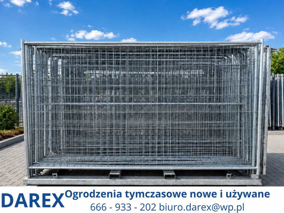 Przęsła ogrodzeniowe Ogrodzenia Tymczasowe, Siatki, Panele Ażurowe 1MB