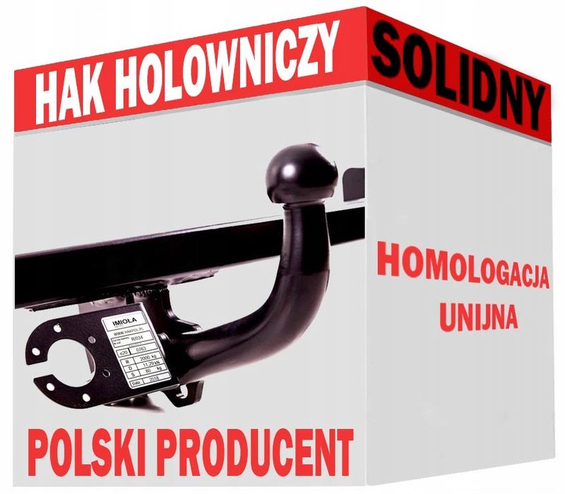 solidny hak holowniczy do vw golf 5 v plus 6 vi