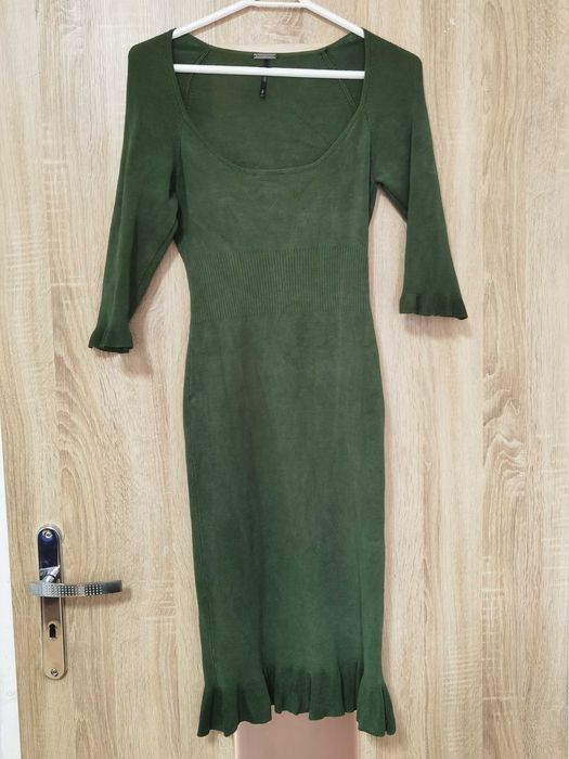 Sandra Angelozzi Sukienka Butelkowa Zieleń