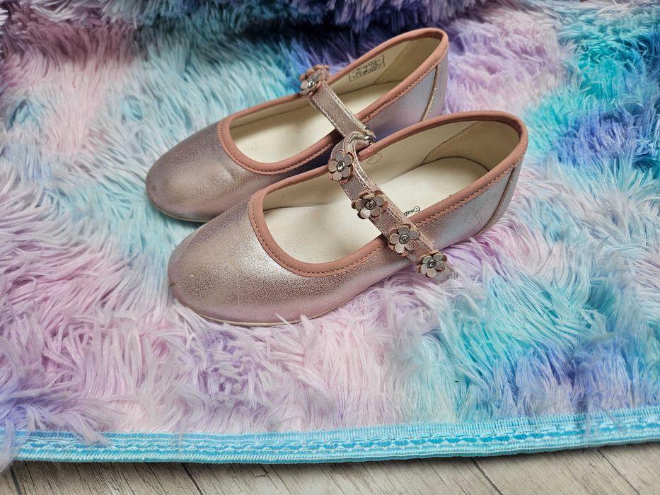 Baleriny z kwiatuszkami